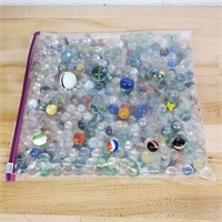 Lot Of Mostly Vintage Glass Marbles