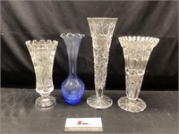 Crystal and Cut Glass Vases
