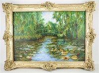 OOC Signed Claude Monet 1879 GALLERIES LAFAYETTE