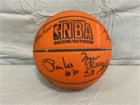 1975 Kamikaze Kids Autographed Basketball