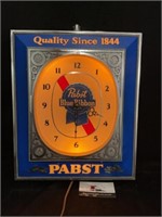 Pabst Blue Ribbon Clock