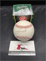 Autographed Rawlings Baseball Authenticity Unknown