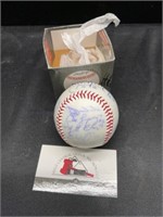 Autographed Baseball Authenticity Unknown