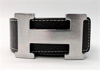 Hermes Paris Made In France Unisex Leather Belt
