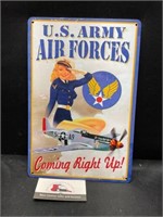 Metal U.S. Army Air Forces Sign