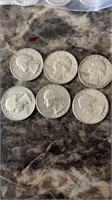 6 1960’s Washington quarters