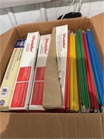 Box of office supplies