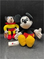 Mickey and Mighty Mouse Dolls