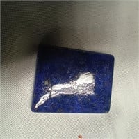 Rectangle Lapis Lazuli Cabochon Gem  41.5 carat