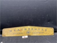 Westherhead Metal Sign