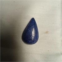 Pear Lapis Lazuli Cabochon Gem  36.55 carat