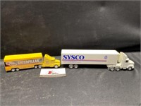 Did Cast Sysco and Caterpillar Truck and Trailers