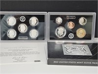 2022 Silver Proof Set Coins