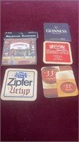 Lot of 10 Beverage Coasters