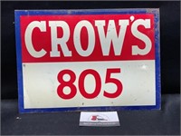 Metal Crows Field Sign