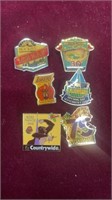 Lot of 6 Vintage Shirt Pins