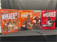 6 Michael Jordan Wheaties Boxes.  Full