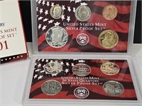 2001 Silver Coin Proof Set