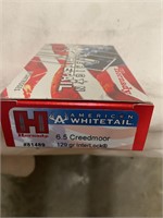 Hornady 6.5 creedmore 129gr 20 rnds