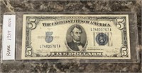 Rare 1934 $5 Bill