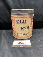Old Rye Tabacco Tin