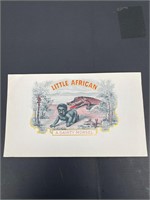 Vtg. Black Americana LITTLE AFRICAN Cigar Label