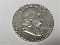 1963 Franklin Half Dollar Silver Coin