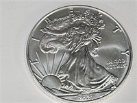 2021 Liberty 1 Oz Silver Dollar Coin