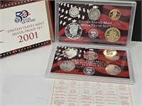 2001 Silver Coin Proof Set