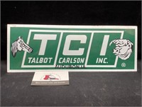 TCI Audubon Iowa Metal Sign