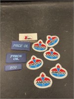 Amoco Oil Patches