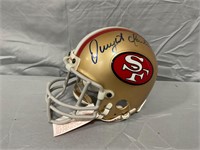 Signed 49ers Mini Helmet