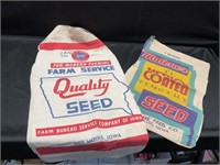 Des Moines and Atlantic Feed Sacks