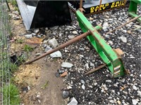 John Deere Style Quick Attach Bale Spear