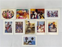 Lot of Black Americana Art Greeting Cards