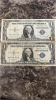 2 1935 Silver certificates