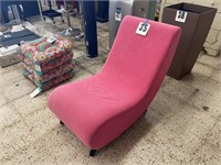 MICROFIBER LOW PROFILE ACCENT CHAIR