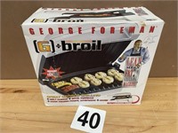 GEORGE FOREMAN G+BROIL GRILLING MACHINE