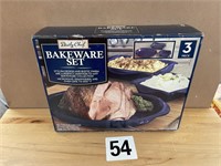 DAILY CHEF 3 PC. BAKEWARE SET