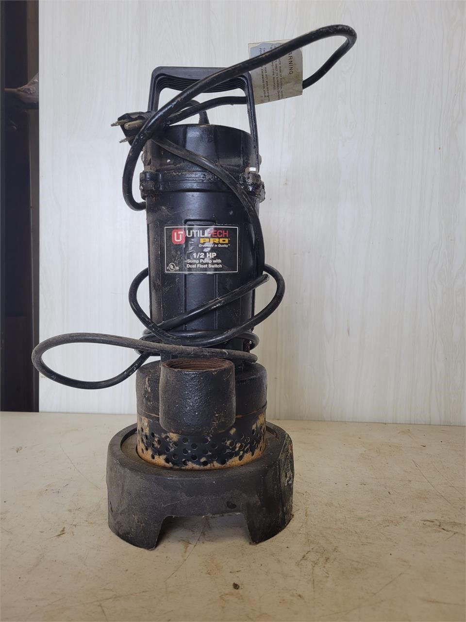 1/2 HP sump pump