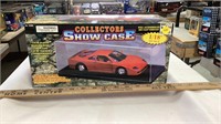 Collectors show case car scale 1/18