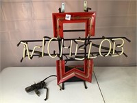 Michelob Neon Sign, Needs Repair