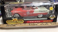 American muscle 1955 chevy Indy pace car scale