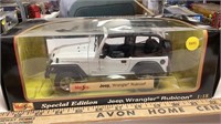 Jeep wrangler rubicon scale 1/18