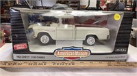 Ertl American muscle 1955 Chevy 3100 cameo scale
