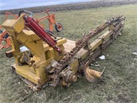 3-pt mounted trencher, 9' bar