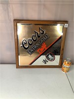 Coors Draft Mirrored Sign