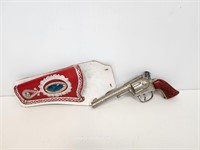 Hubley Rodeo Toy Cap gun & Holster-No Belt