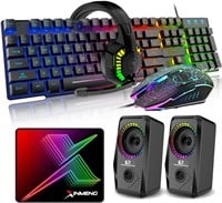 5 in 1 Wired Gaming Combo  RGB Backlight