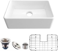 24-Inch Ceramic Sink 23-3/4x16x7-7/8